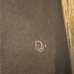 Vintage Dior tie brown 
Tag has fallen off
